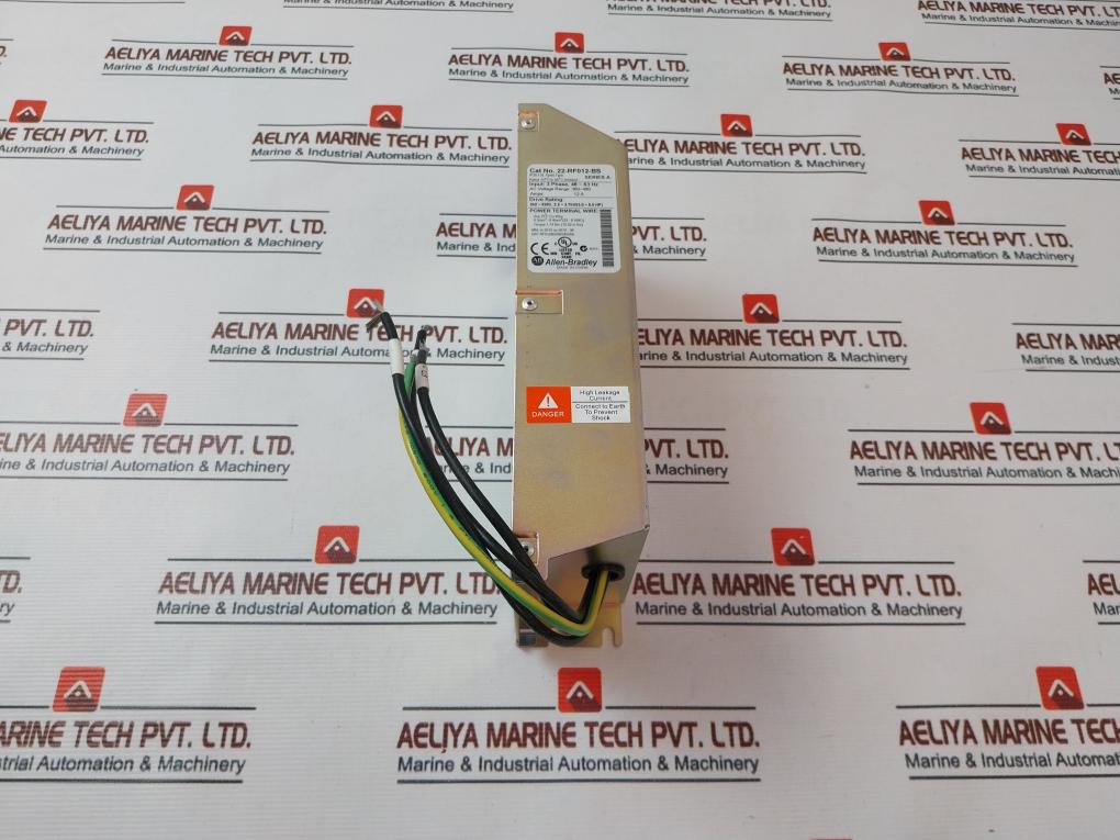 Allen-bradley 22-rf012-bs Line Filter 380/480 Vac 12A 3-phase