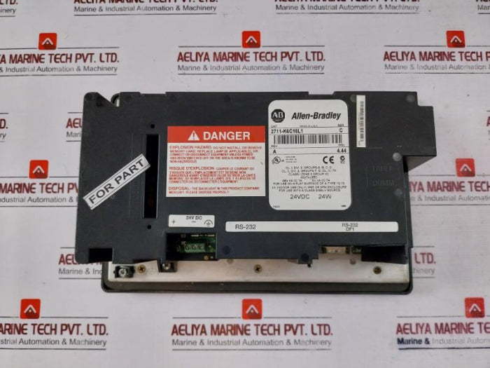 Allen-bradley 2711-k6C16L1 Panelview Human Machine Interface 24Vdc