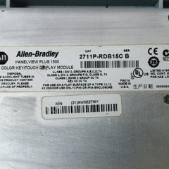 Allen-bradley 2711P-rdb15C Touch Display Module 160Va 50/60Hz