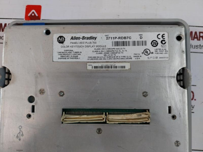 Allen-bradley 2711P-rdb7C Pvp6 700 Touch Keypad Led Display Module