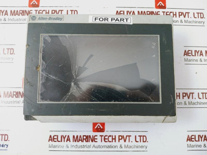 ALLEN-BRADLEY 2711R-T7T Panelview 800 7-Inch HMI Terminal Panel (Not Working)