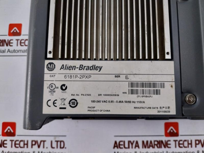 Allen-bradley 6181P-2Pxp Integrated Non-display Industrial Computer 0.95-0.46A