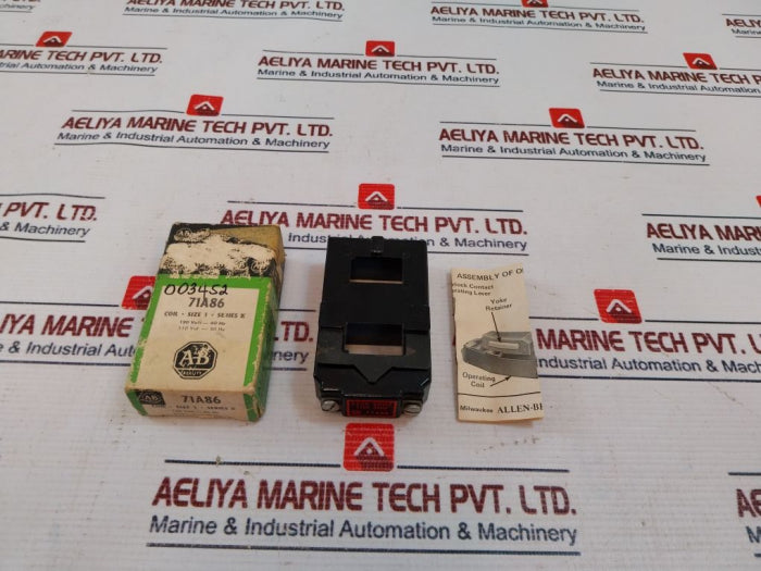 Allen-bradley 71A86 Coil 120Volt 60Hz 110Volt 50Hz
