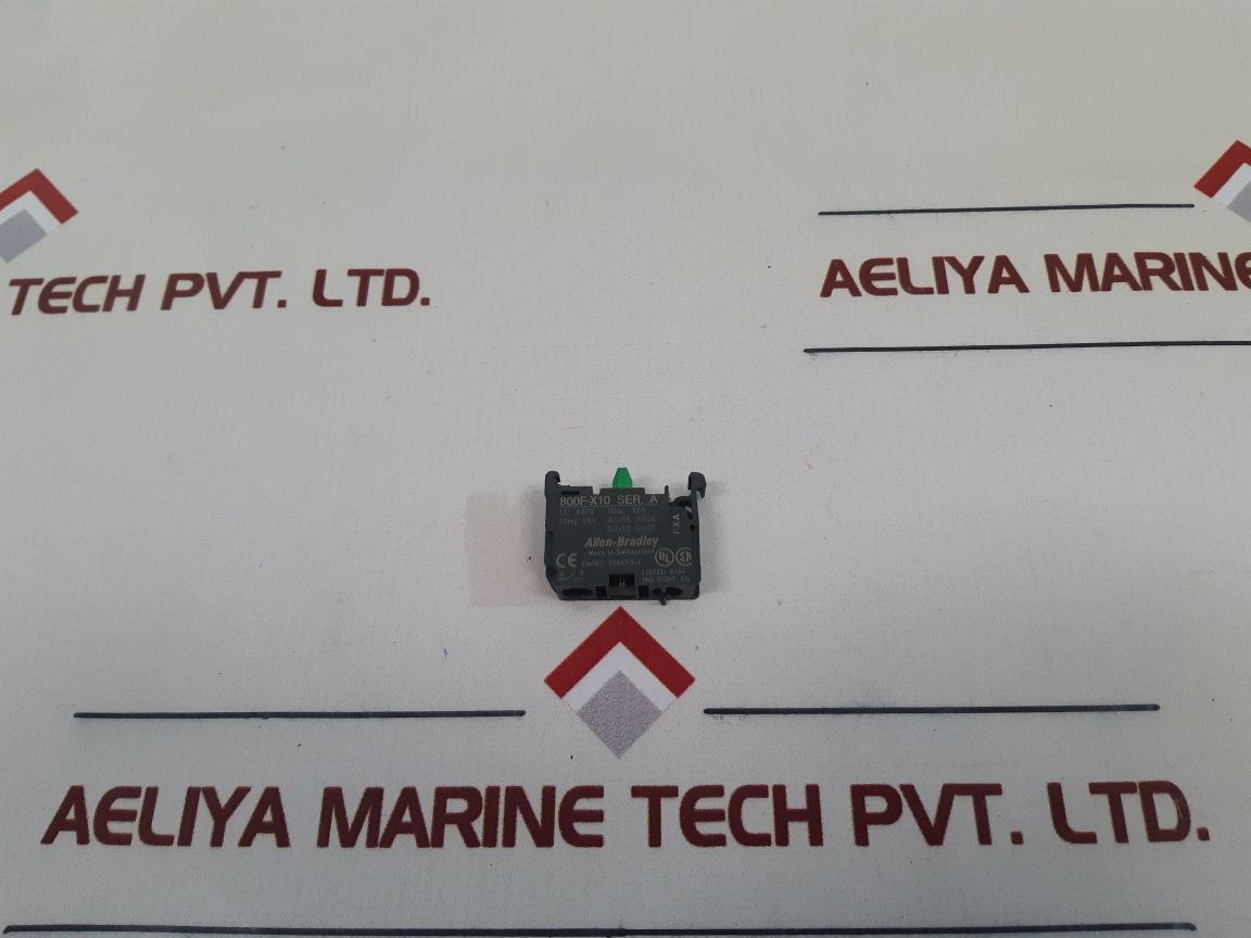 Allen-bradley 800f-x10 ser.a contact block - Aeliya Marine Tech