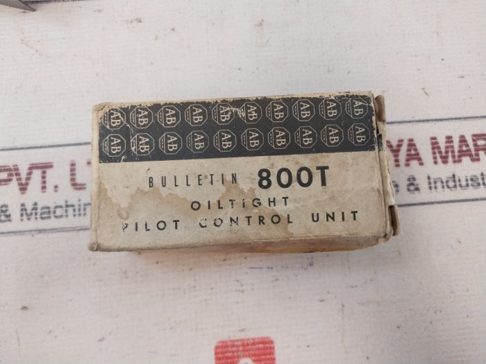 Allen-bradley 800T-q10R Oiltight Pilot Control Unit