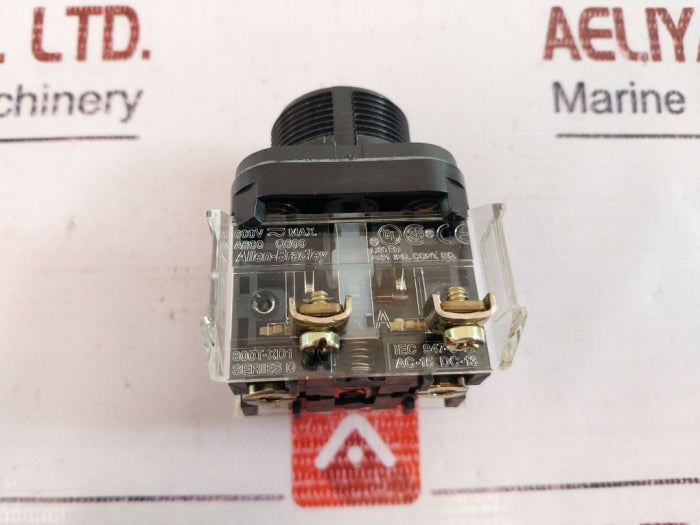 Allen-bradley 800T-xd1 Contact Blocks 600V Ac-15 Dc-13