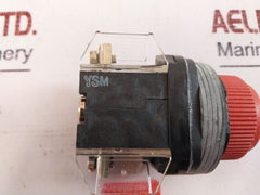 Allen-bradley 800T-xd1 Push Button Red Contact Blocks 600V