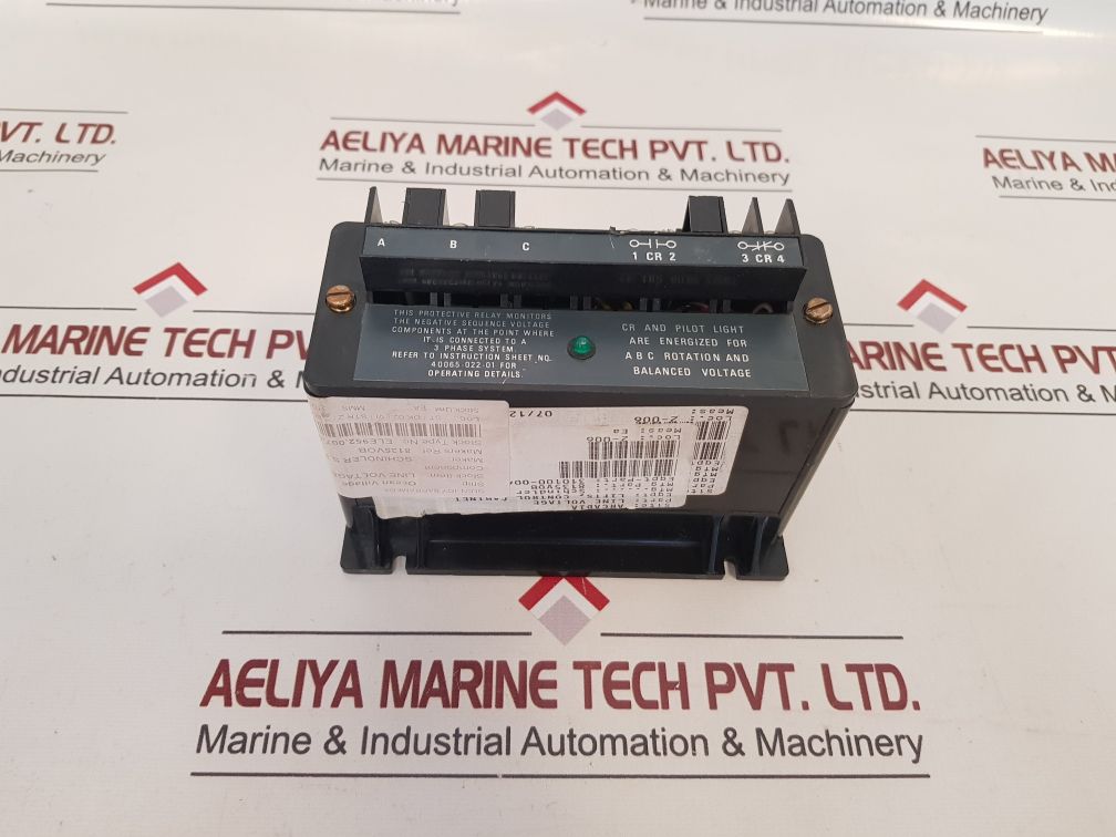 Allen-Bradley 813S-V0B/813S-VOB Bulletin 813S Line Voltage Monitor Relay