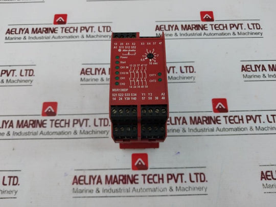 Allen-bradley Msr138dp Series B Guard Master Safety Relay 24vac/dc 50/60hz 4w
