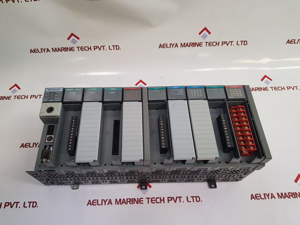 Allen-bradley 1747-l542 Processor Unit 1746-a10 10- Slot Rack