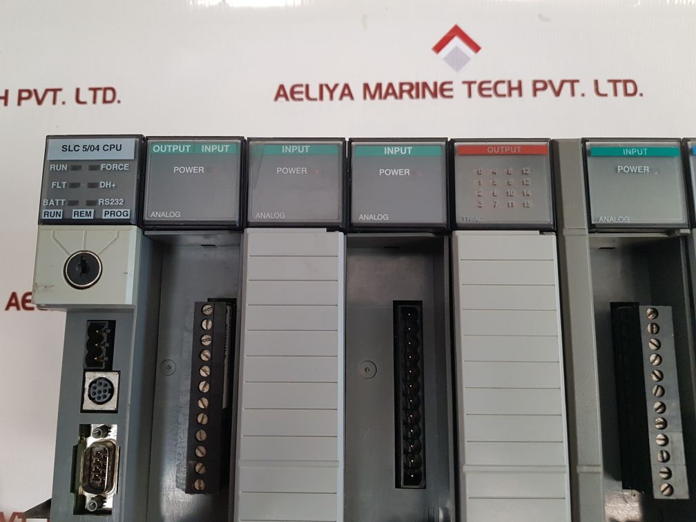 Allen-bradley 1747-l542 Processor Unit 1746-a10 10- Slot Rack