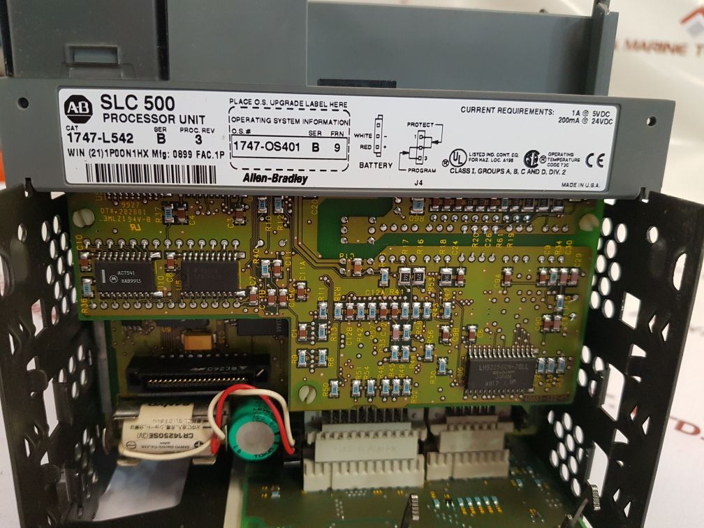 Allen-bradley 1747-l542 Processor Unit 1746-a10 10- Slot Rack