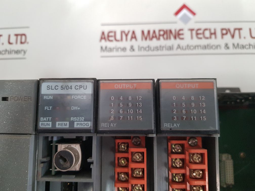 Allen-bradley 1746-ib32 power supply with plc module