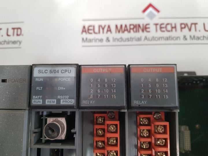 Allen-bradley 1746-ib32 power supply with plc module
