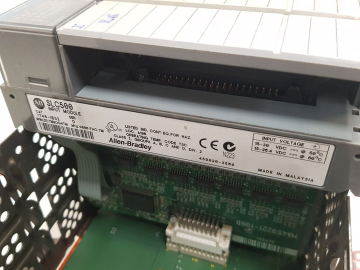 Allen-bradley 1746-ib32 power supply with plc module