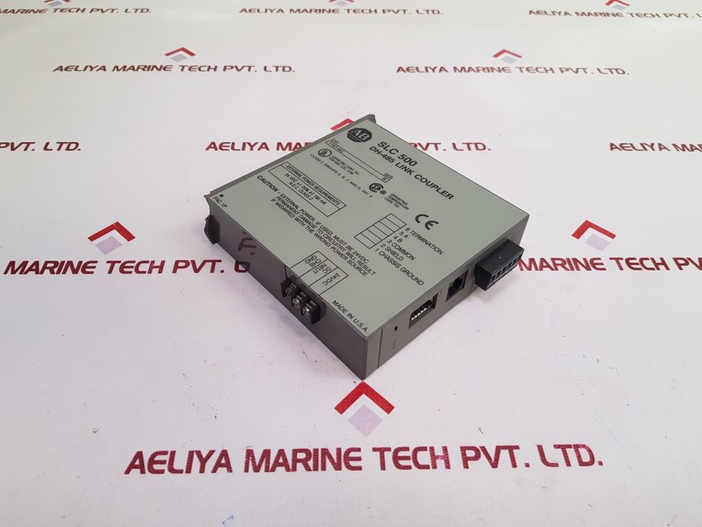 Allen Bradley Dh-485 Link Coupler 1747-aic Ser: B