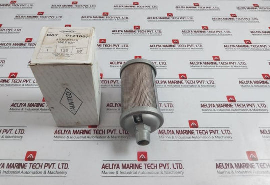 Allied Witan 44aw56 Atomuffler Size 07 Pneumatic Muffler 0121007, 12x-000-3j4
