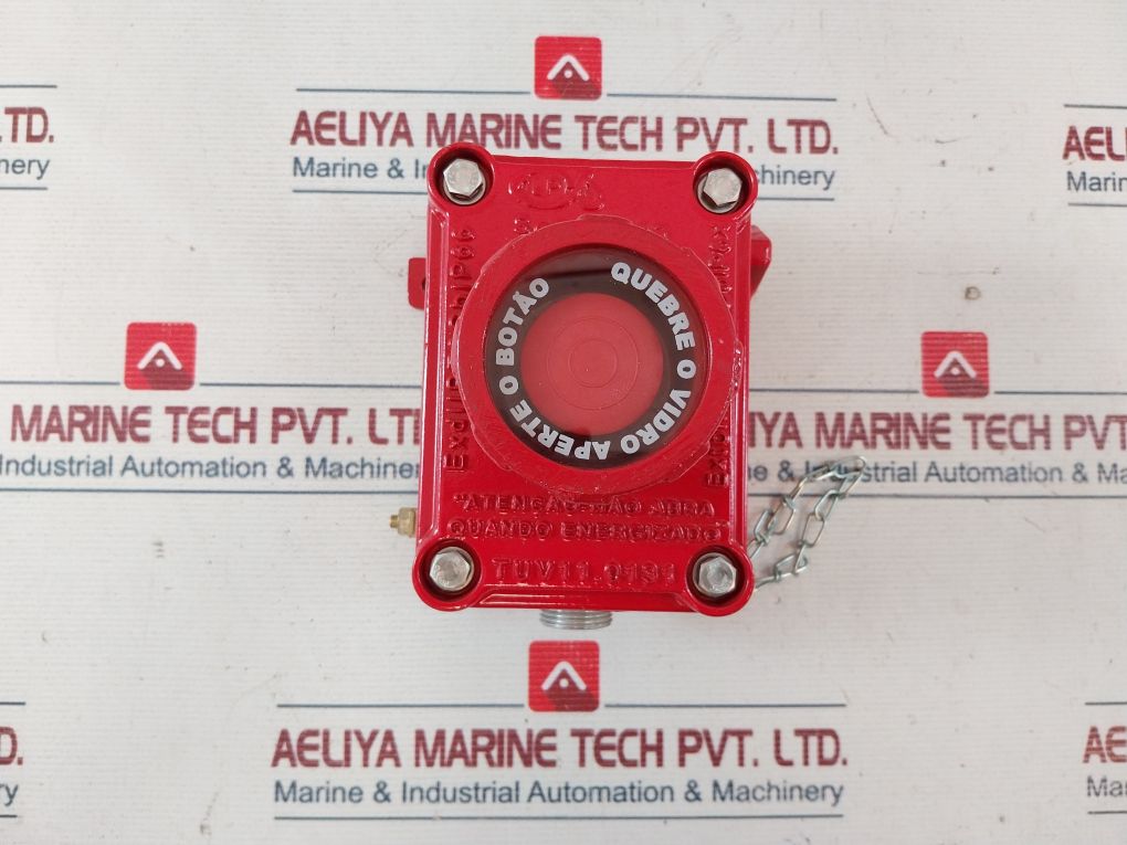 Alpha Awr80Qv/P12 Break Glass Trigger For Alarm System Pjam-861