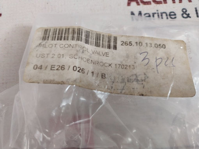 Alphafluid 206825 Pilot Control Valve 17023