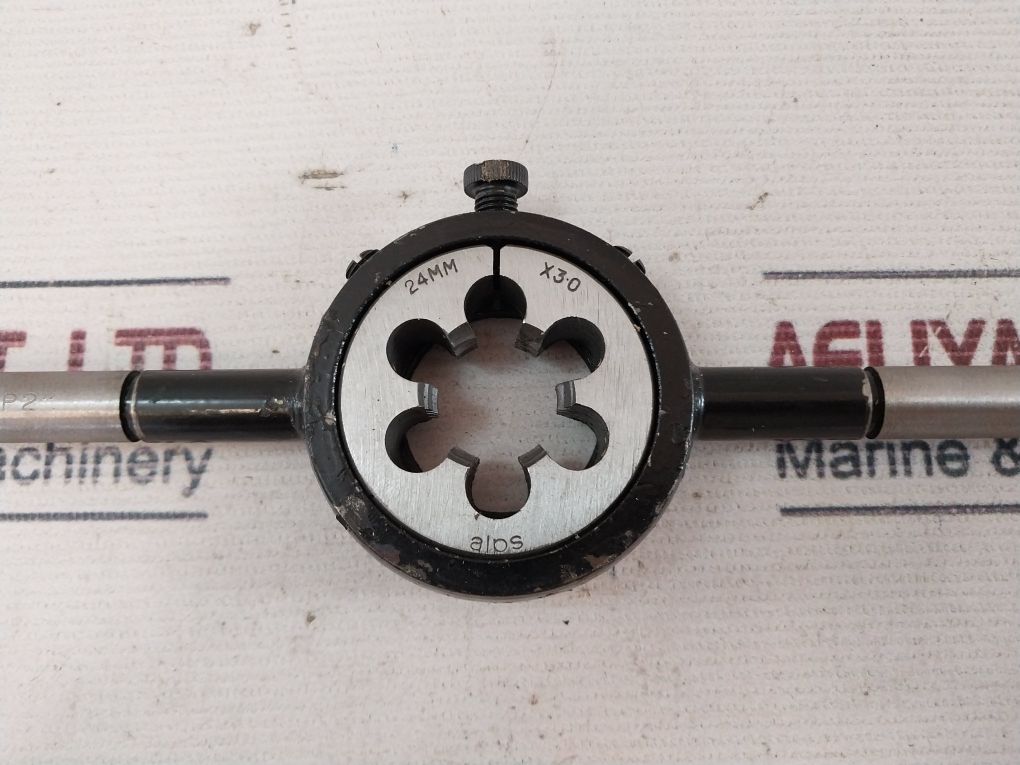 Alps Complete Taps & Round Dies Set (6 To 24Mm) Tap & Die Handles With 6-24Mm