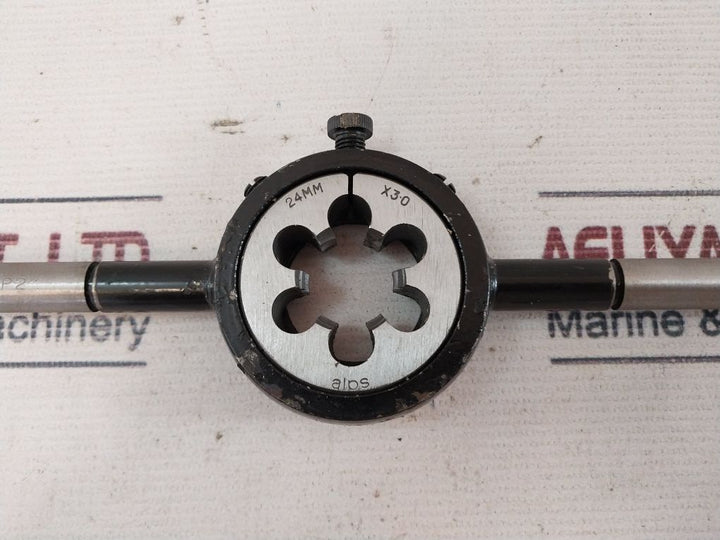 Alps Complete Taps & Round Dies Set (6 To 24Mm) Tap & Die Handles With 6-24Mm