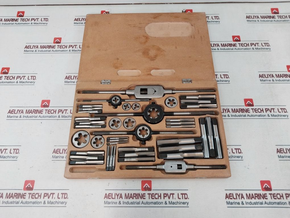 Alps Complete Taps & Round Dies Set (6 To 24Mm) Tap & Die Handles With 6-24Mm