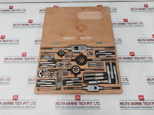 Alps Complete Taps & Round Dies Set (6 To 24Mm) Tap & Die Handles With 6-24Mm