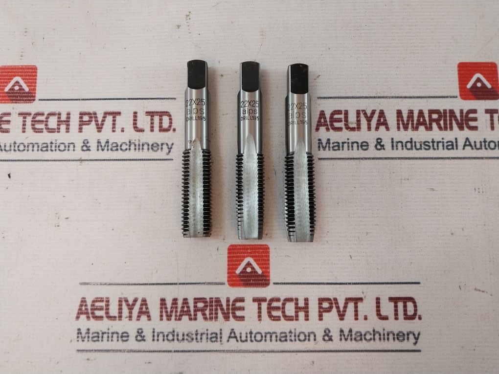 Alps Complete Taps & Round Dies Set (6 To 24Mm) Tap & Die Handles With 6-24Mm