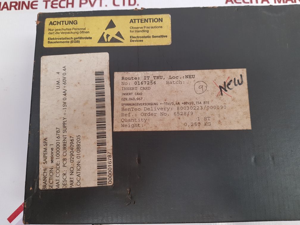 Alstom 029040967 pcb current supply 029.040 967/18