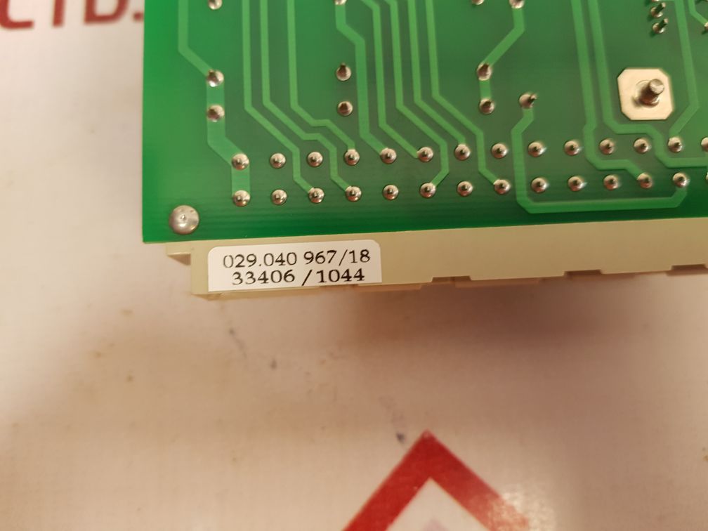 Alstom 029040967 pcb current supply 029.040 967/18