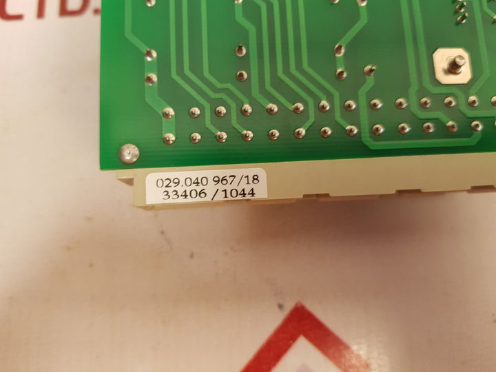 Alstom 029040967 pcb current supply 029.040 967/18