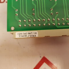 Alstom 029040967 pcb current supply 029.040 967/18