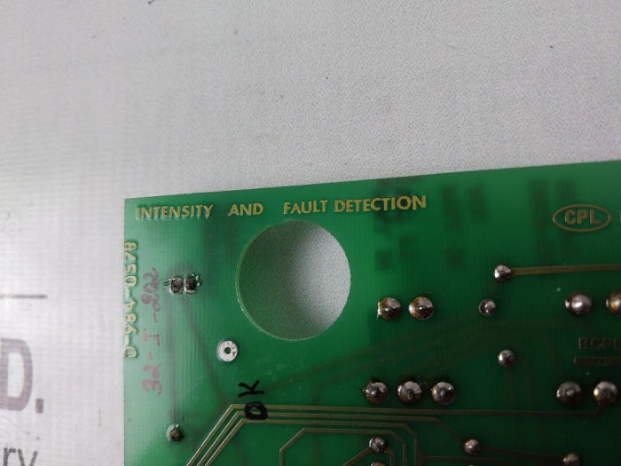 Alstom D-984-0578 Intensity And Fault Detection Board