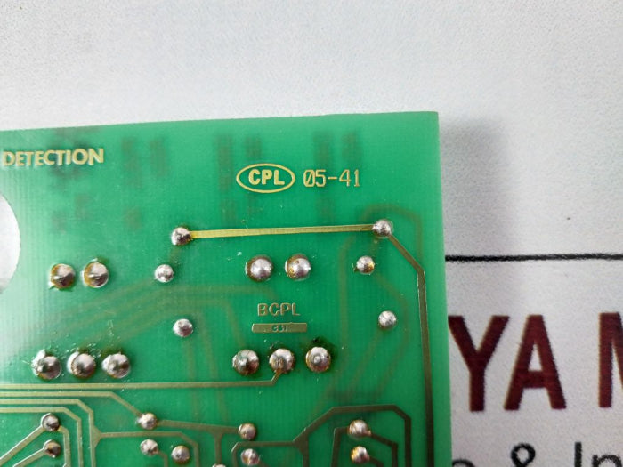 Alstom D-984-0578 Intensity And Fault Detection Board