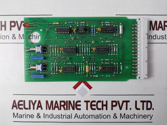Alstom D-984-0578 Intensity And Fault Detection Board