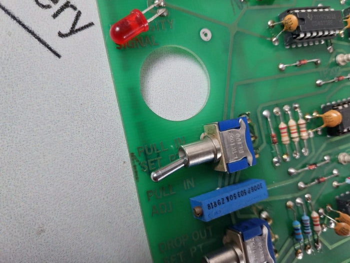 Alstom D-984-0578 Intensity And Fault Detection Board