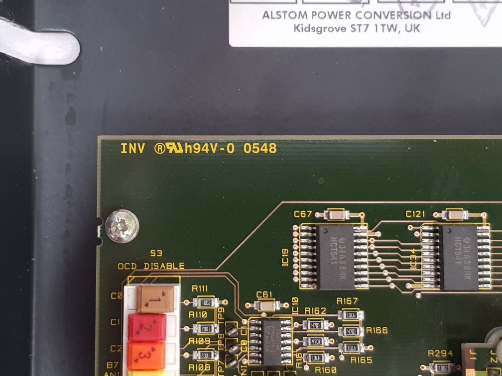 Alstom Gds1191-6011 Pc Board 20X4506/10D