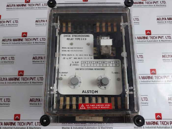 Alstom Skd11bf8003bch Check Synchronising Relay 220-230v Dc 50 Hz