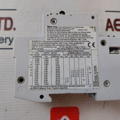 Altech D5A Manual Motor Controller 10Ka 415V