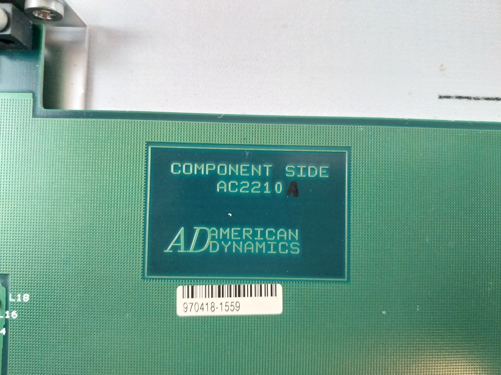 American Dynamics Ac2210A Pcb Card 3A 250V