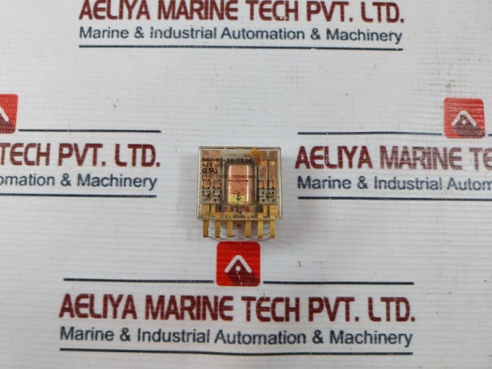 Amf Potter & Brumfield R40-e3-y4-v3.2K Relay Control Components 48V