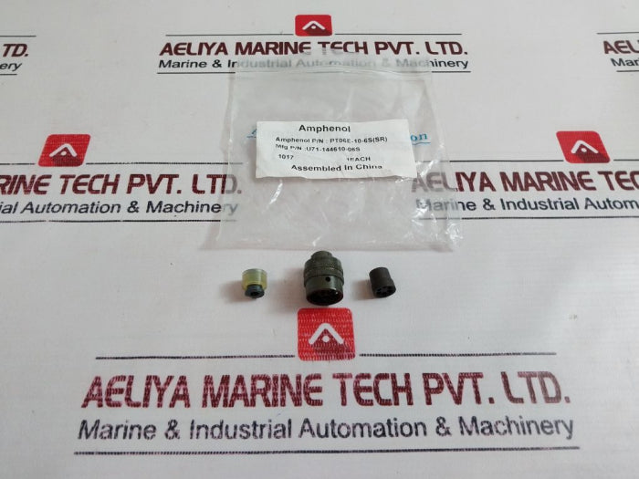 Amphenol Pt06E-10-6S(Sr) Circular Connector Socket U71-144610-06S