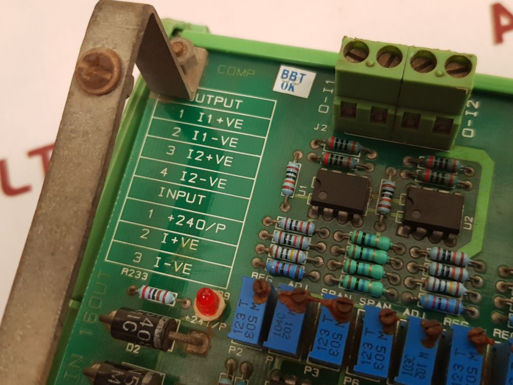 Analog I/P 8 In 16 Out