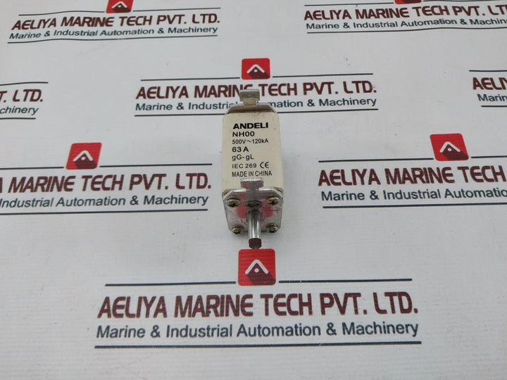 Andeli Nh00 Fuse Link 63A 500V