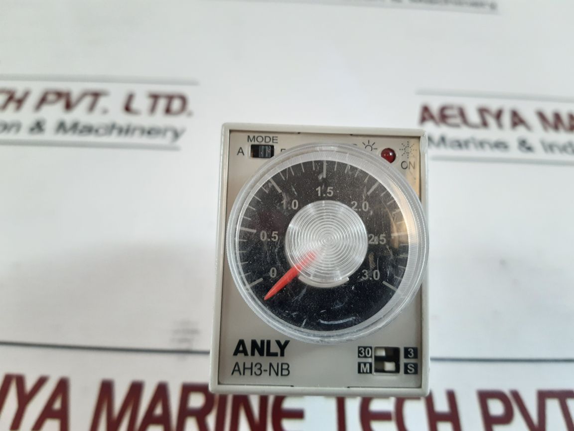 Anly Ah3-nb Multi-range Timer Ac 100-120V 50/60Hz