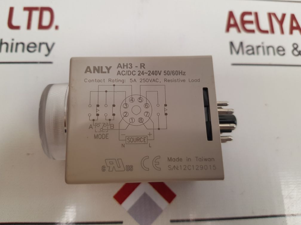 Multi-range Analogue Timer Anly Ah3-ra