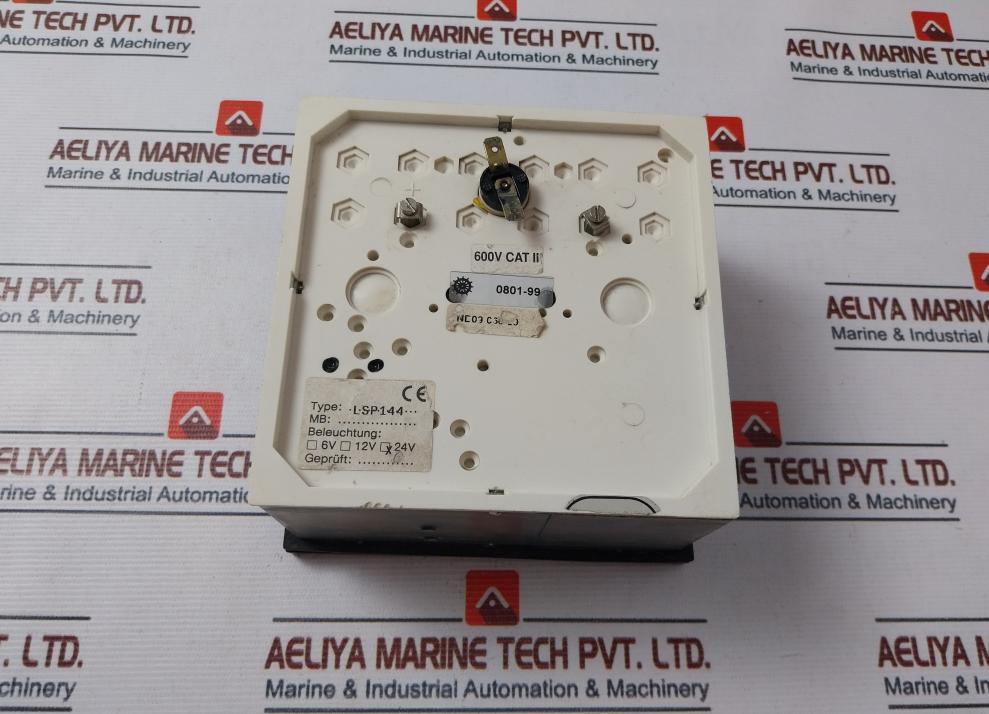 Anschutz Lsp144 Rudder Analog Indicator Meter 24V