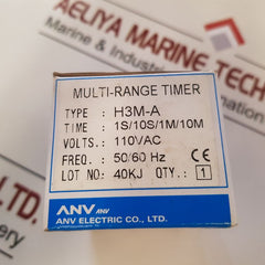 Anv Electric H3M-a Multi-range Timer