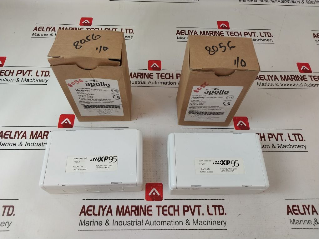 Apollo 55000-847 Apo Input/Output Unit With Isolator 17-28V Dc 0832-cpd-0869