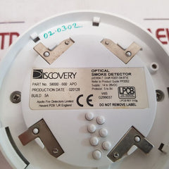 Apollo Discovery 58000-600 Apo Optical Smoke Detector Vds G299037
